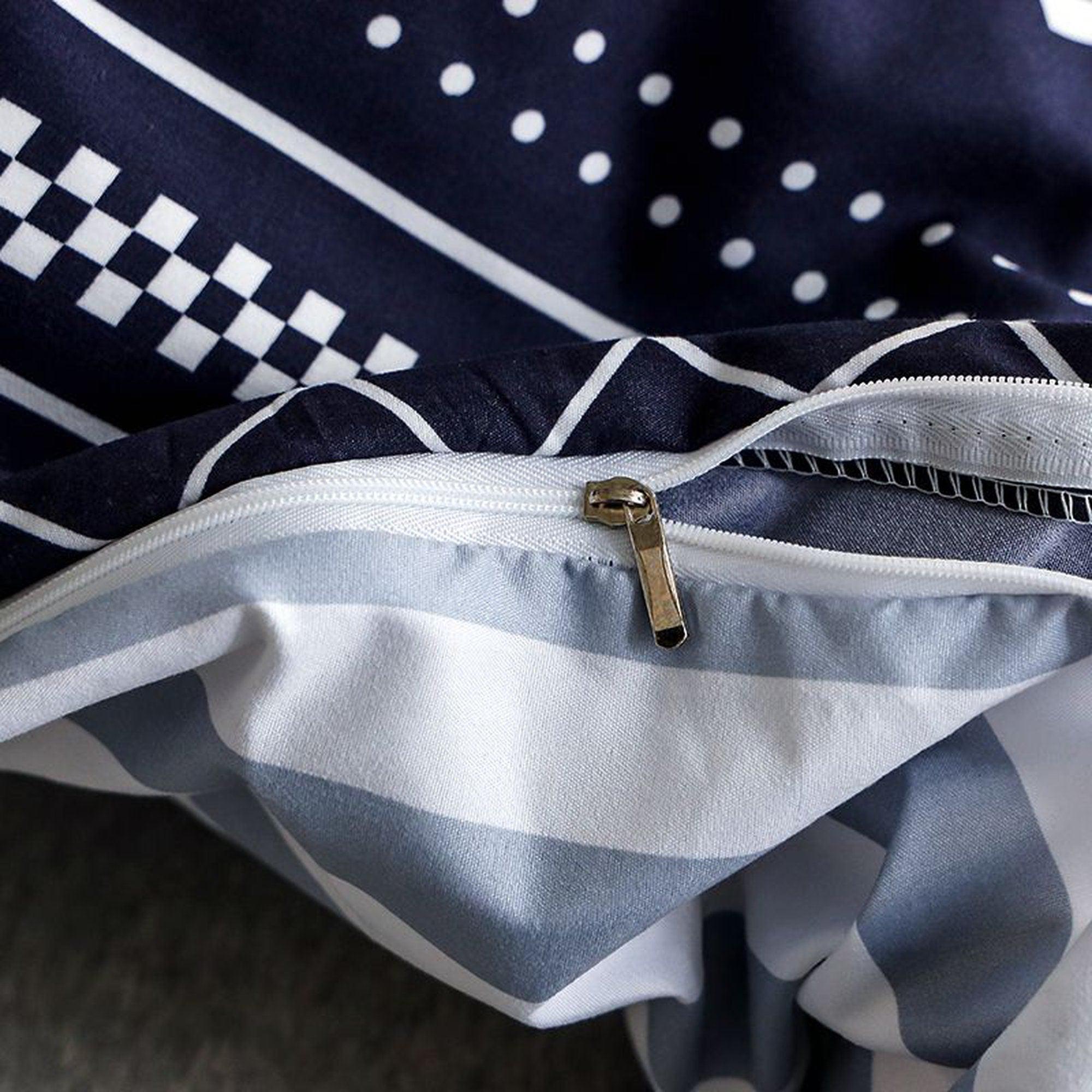 daintyduvet Bohemian Black Duvet Cover Set Boho Bedding, Hippie Dorm Bedding with Pillowcase