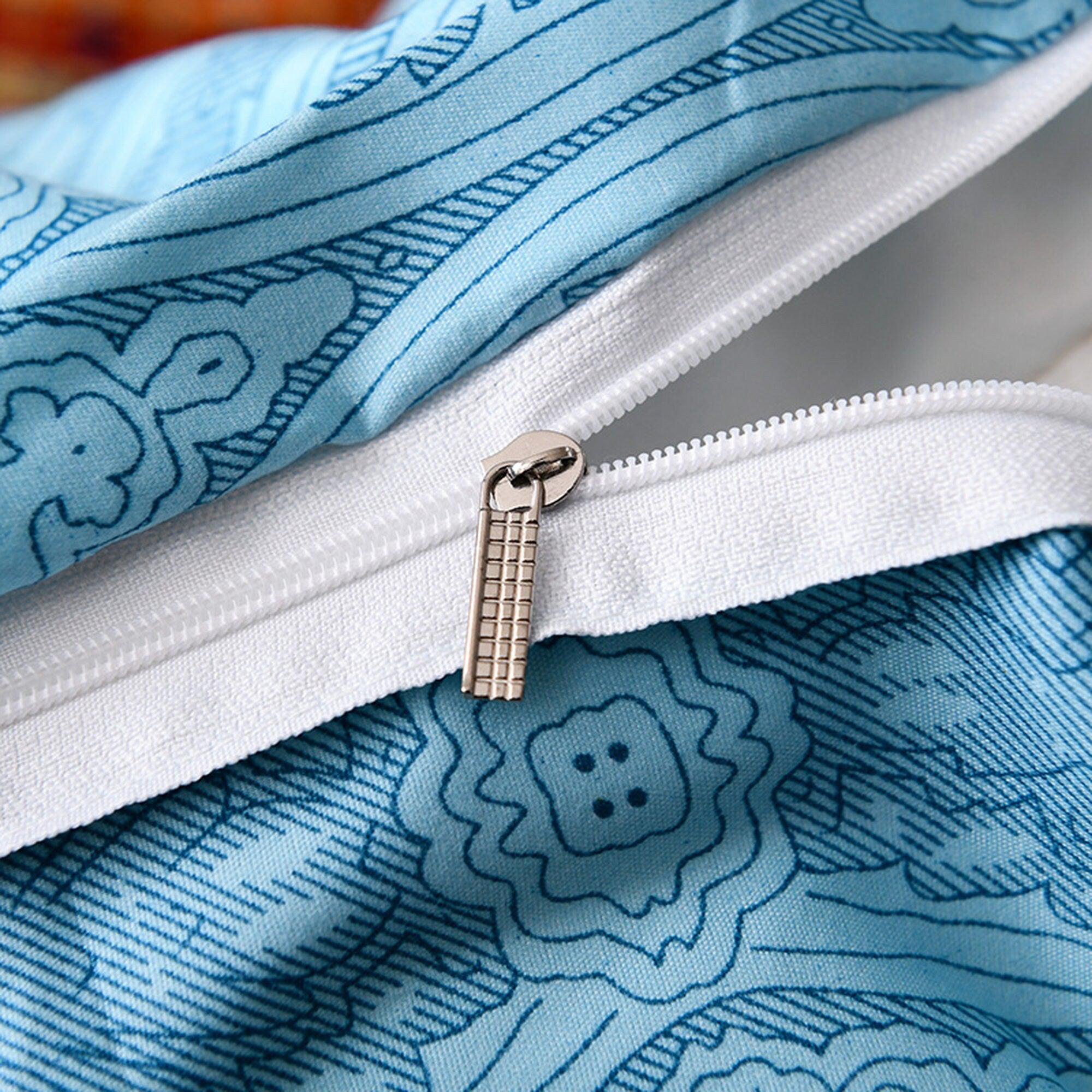 daintyduvet Bohemian Colorful Duvet Cover Set Boho Bedding, Hippie Dorm Bedding with Pillowcase