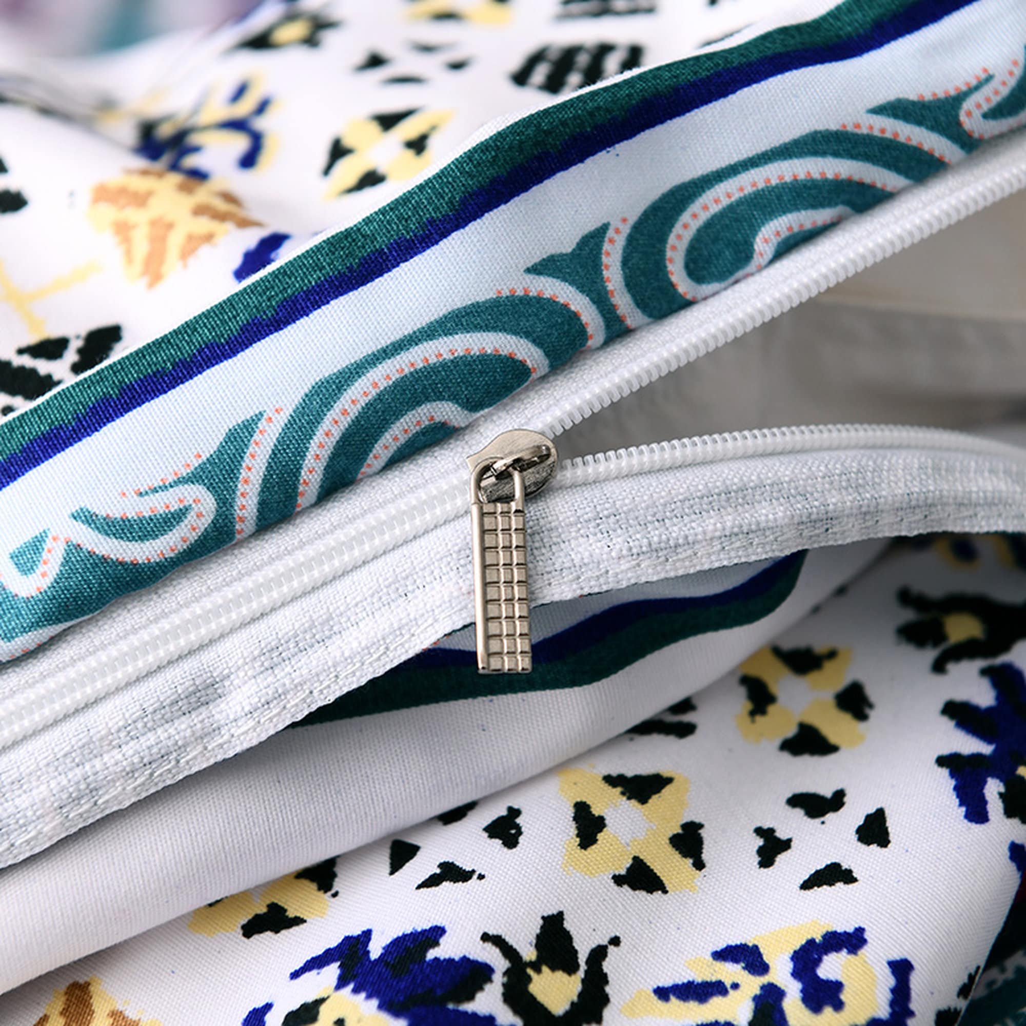 daintyduvet Bohemian Duvet Cover Set Boho Bedding, Hippie Dorm Bedding with Pillowcase