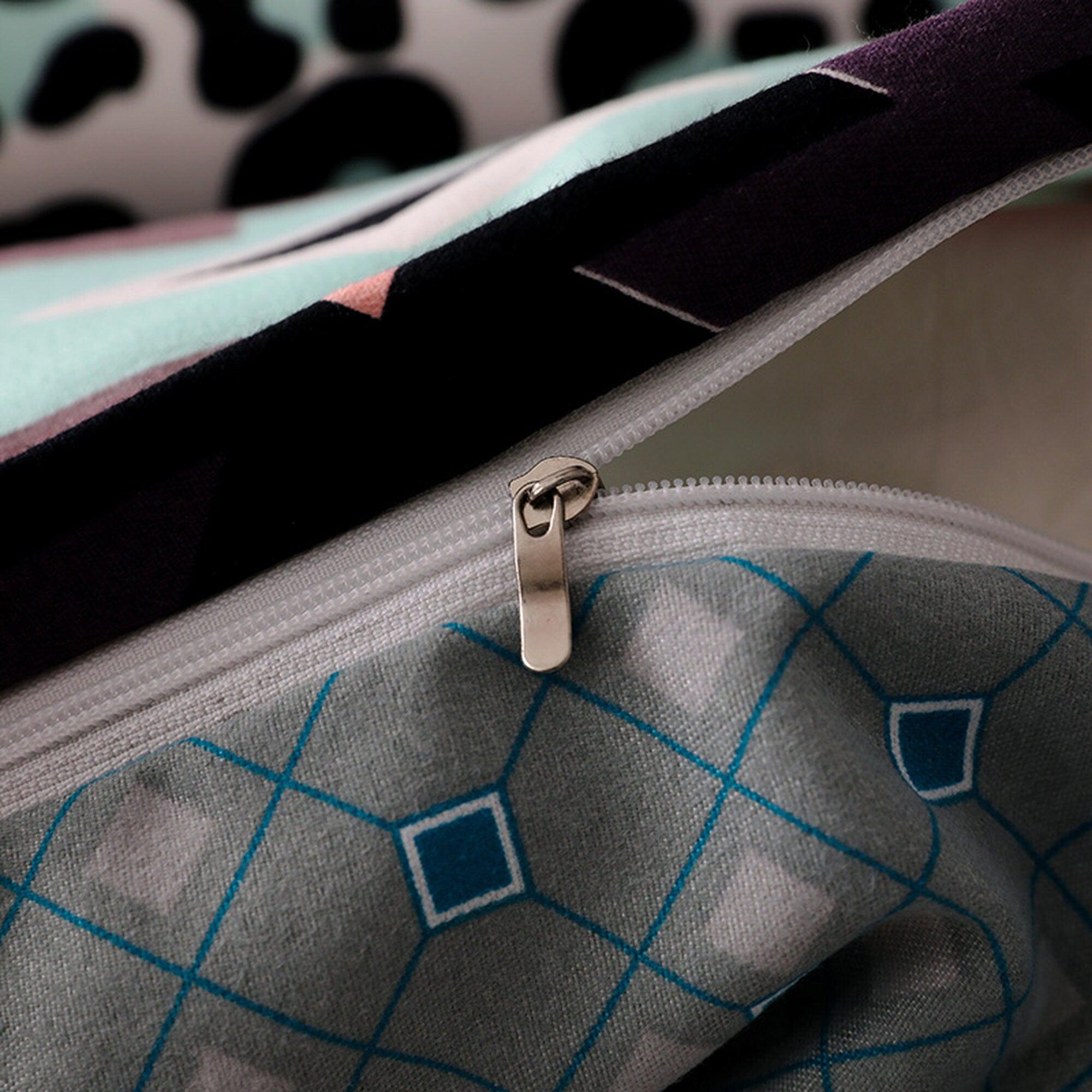 daintyduvet Bohemian Duvet Cover Set Boho Bedding, Hippie Dorm Bedding with Pillowcase