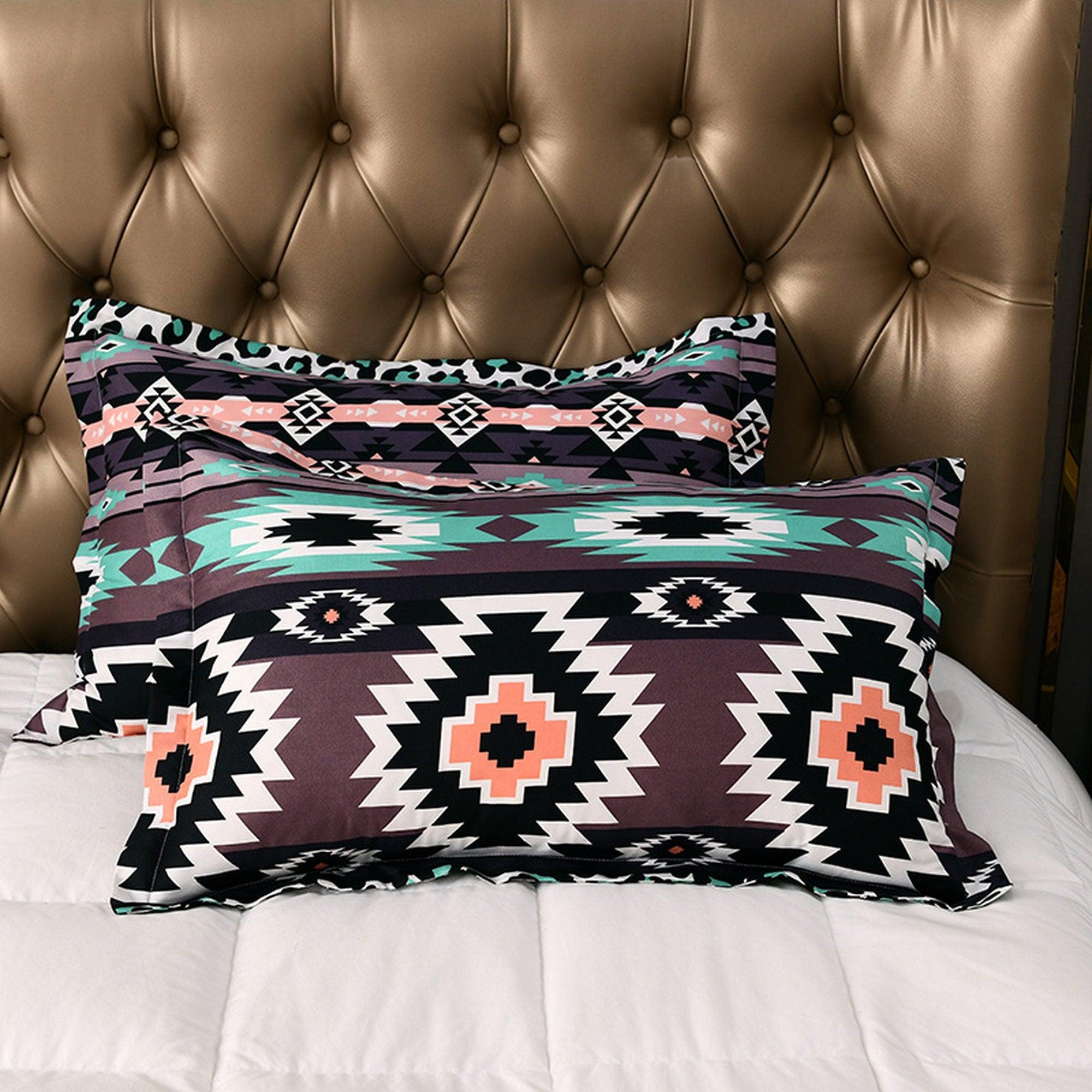 daintyduvet Bohemian Duvet Cover Set Boho Bedding, Hippie Dorm Bedding with Pillowcase