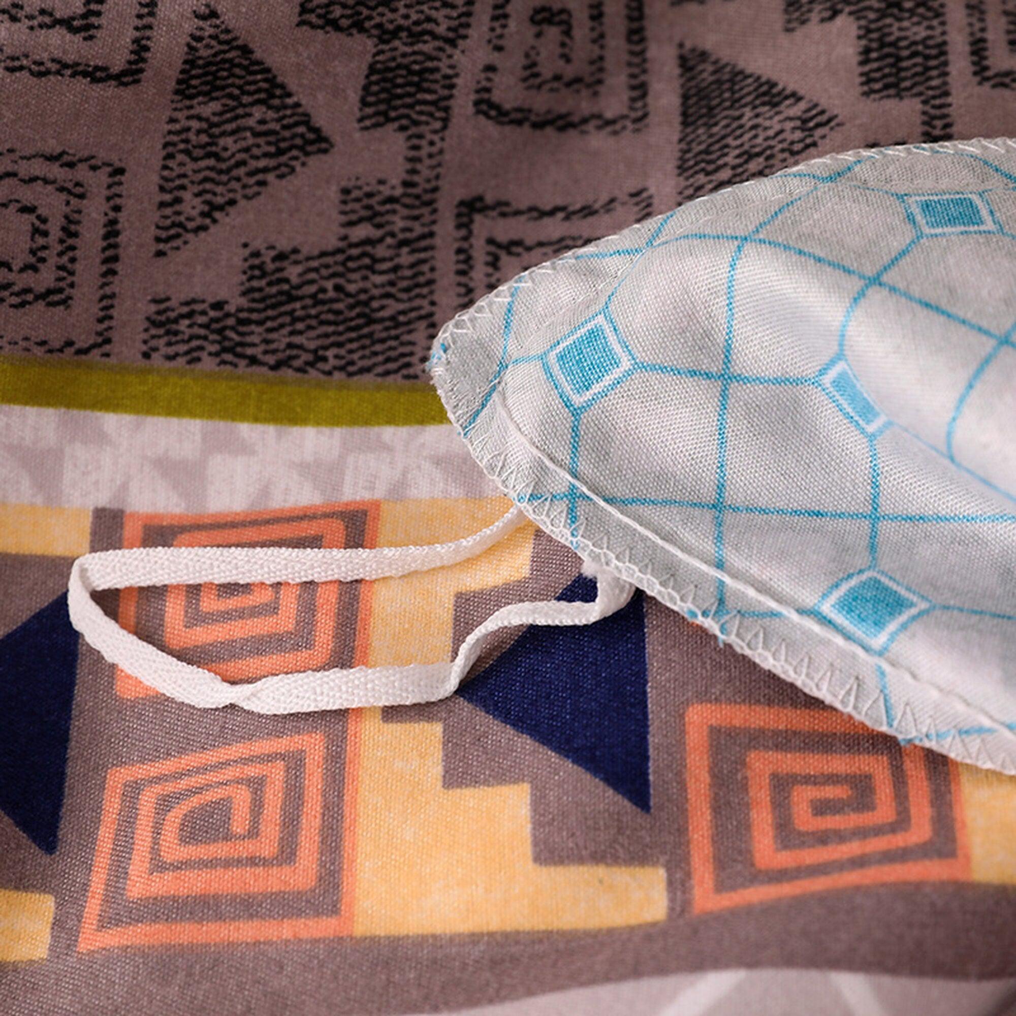 daintyduvet Bohemian Duvet Cover Set Boho Bedding, Hippie Dorm Bedding with Pillowcase