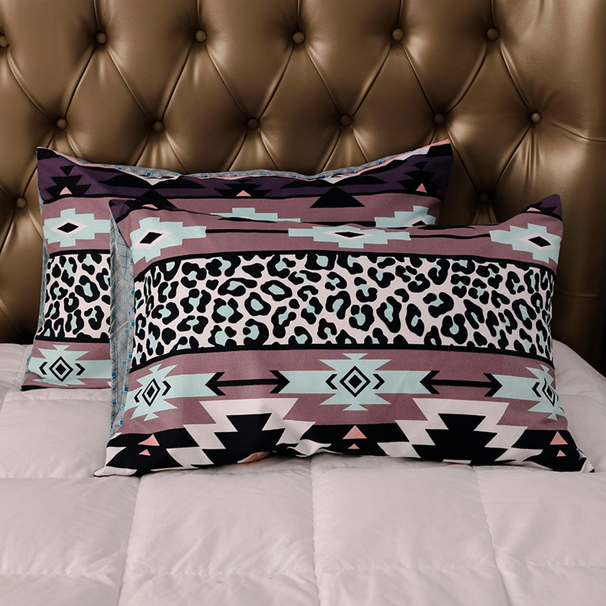 daintyduvet Bohemian Duvet Cover Set Boho Bedding, Hippie Dorm Bedding with Pillowcase