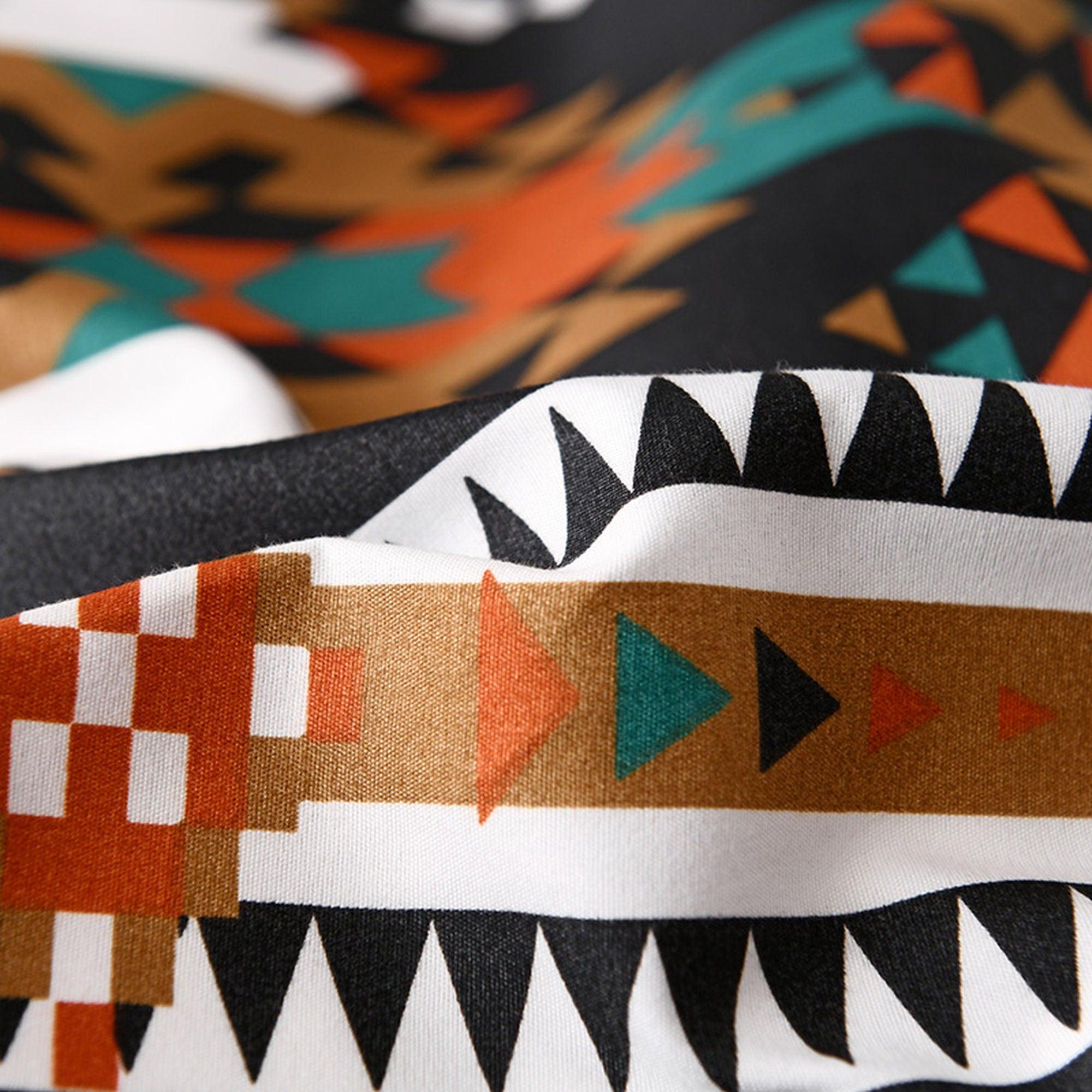 daintyduvet Bohemian Unique Duvet Cover Set Boho Bedding, Hippie Dorm Bedding with Pillowcase