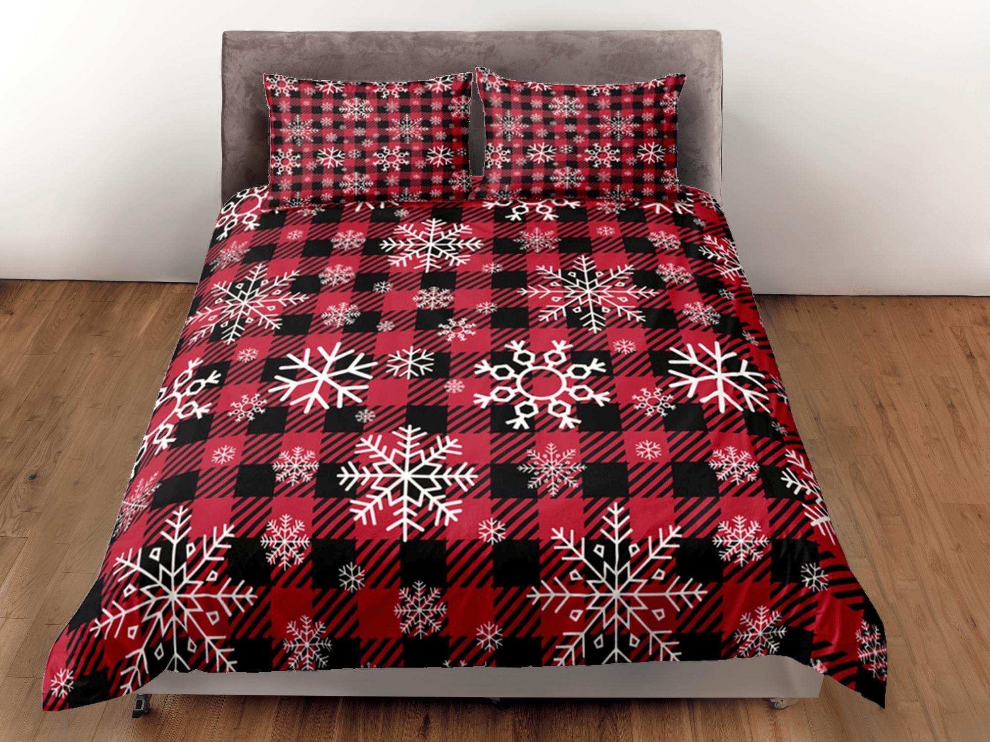 daintyduvet Christmas Gift Duvet Cover Pillowcase Bedspread Holiday Gift Bedding Set