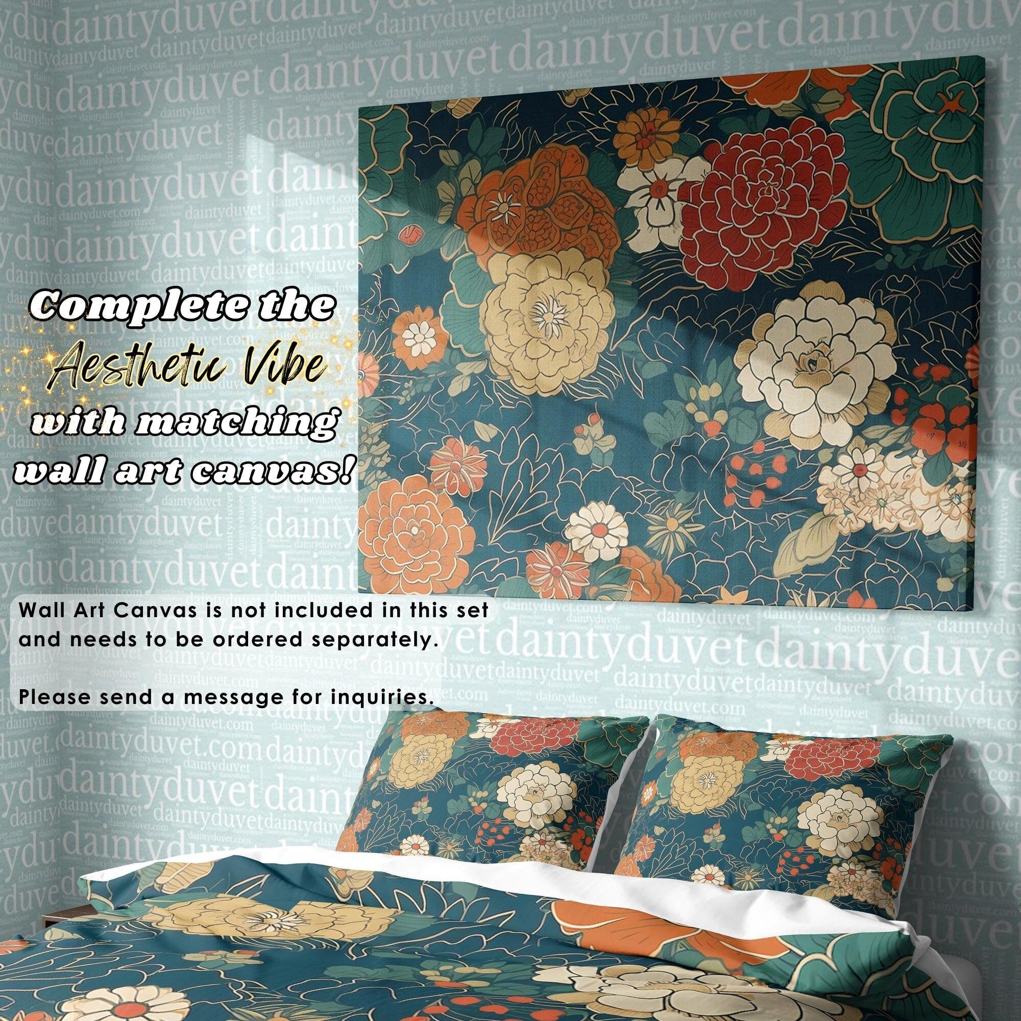 Japanese Bedding Set, Cotton Duvet Cover