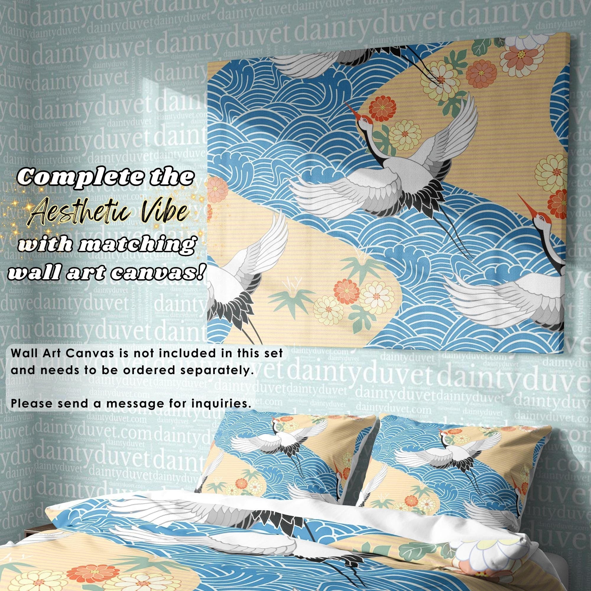 Japanese Bedding Set, Cotton Duvet Cover