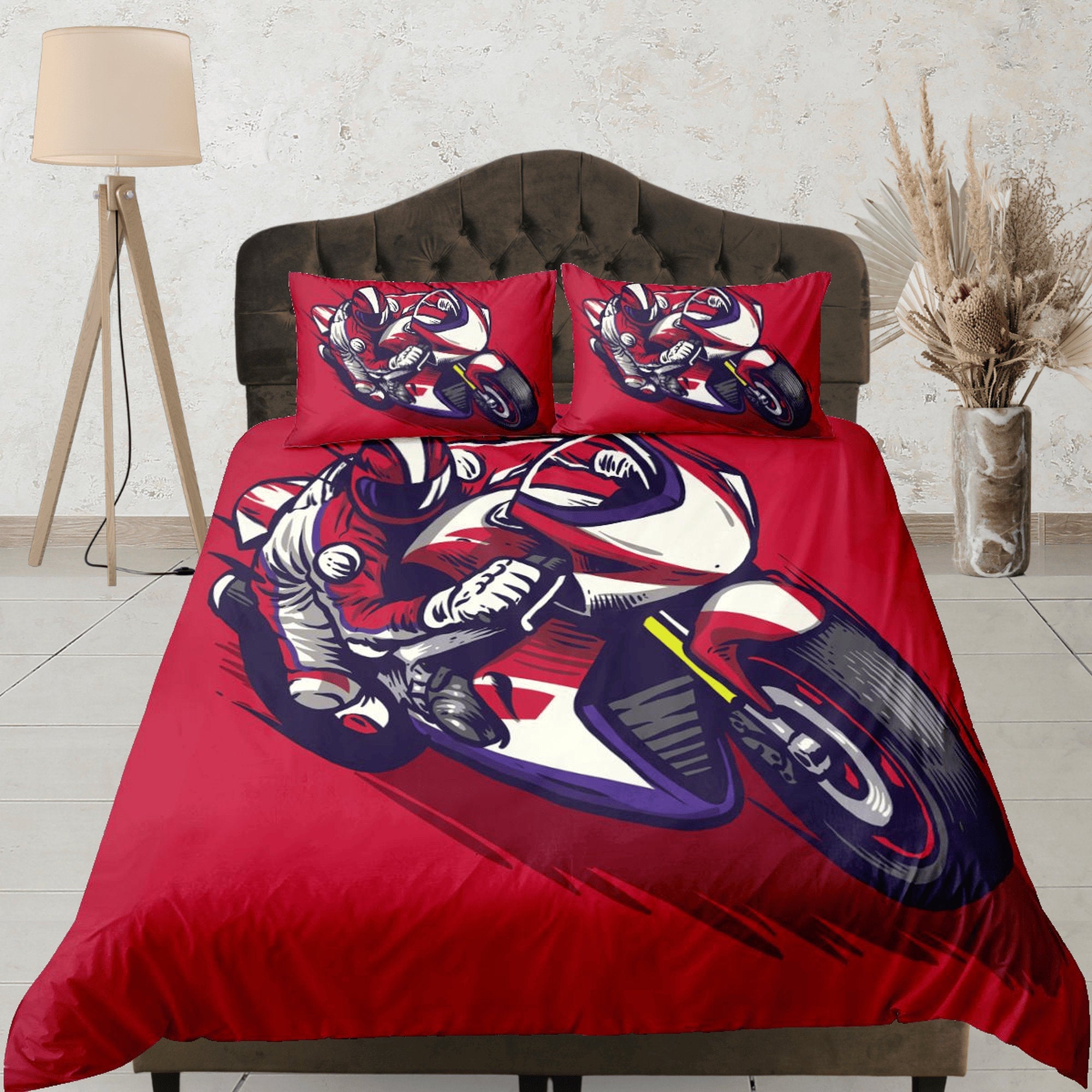 Cotton Duvet Cover Set Aesthetic Quilt Cover Zipper Bedding Cute Boho Shabby Chic