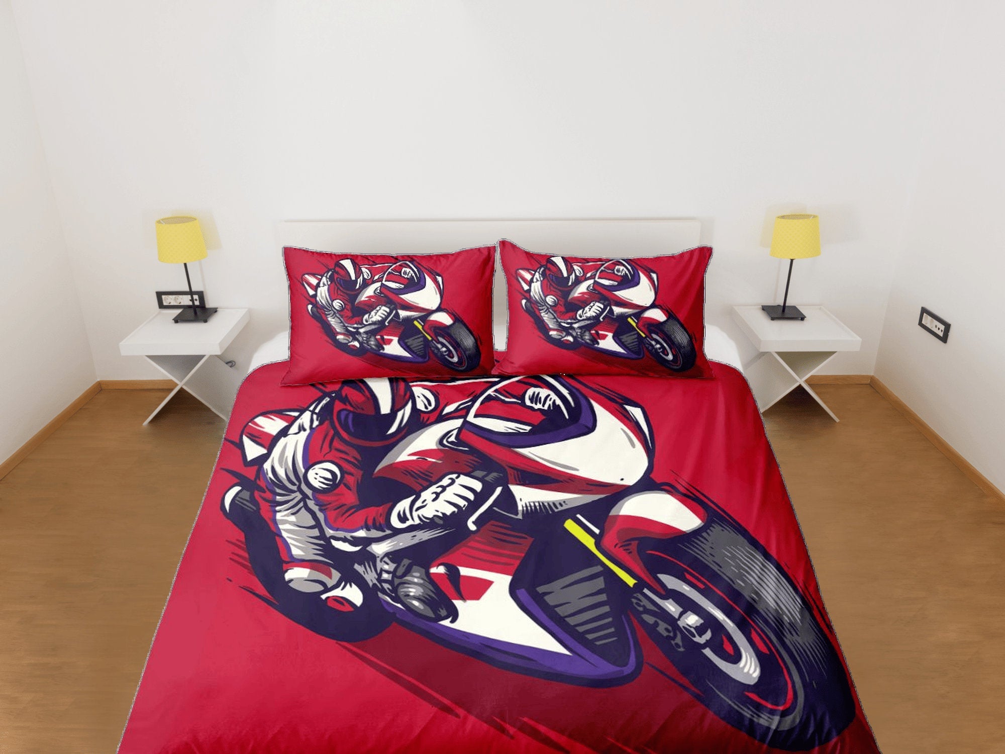 Cotton Duvet Cover Set Aesthetic Quilt Cover Zipper Bedding Cute Boho Shabby Chic