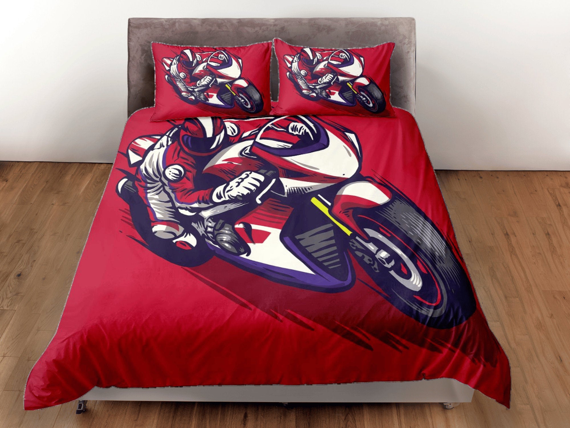 Cotton Duvet Cover Set Aesthetic Quilt Cover Zipper Bedding Cute Boho Shabby Chic