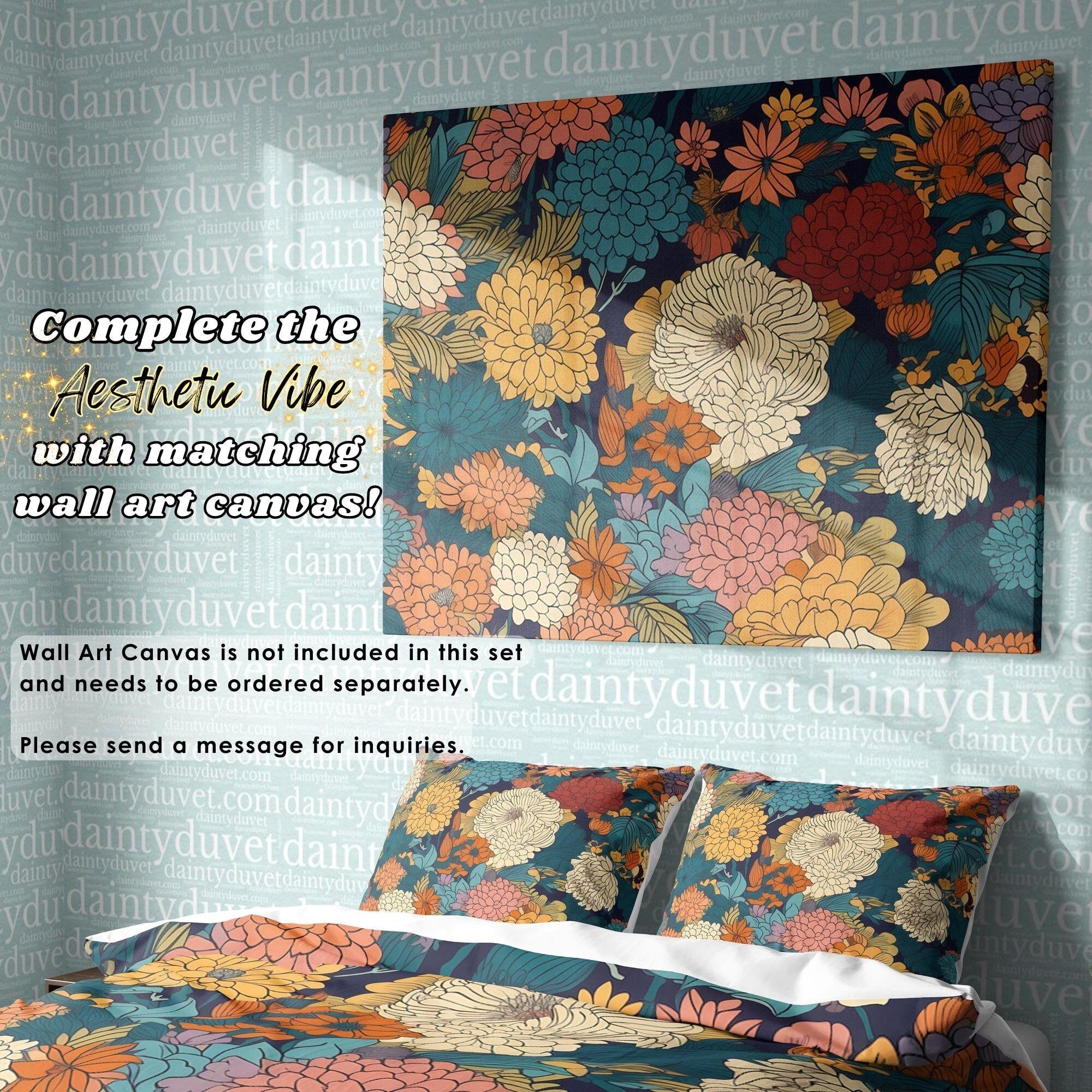 Japanese Bedding Set, Cotton Duvet Cover