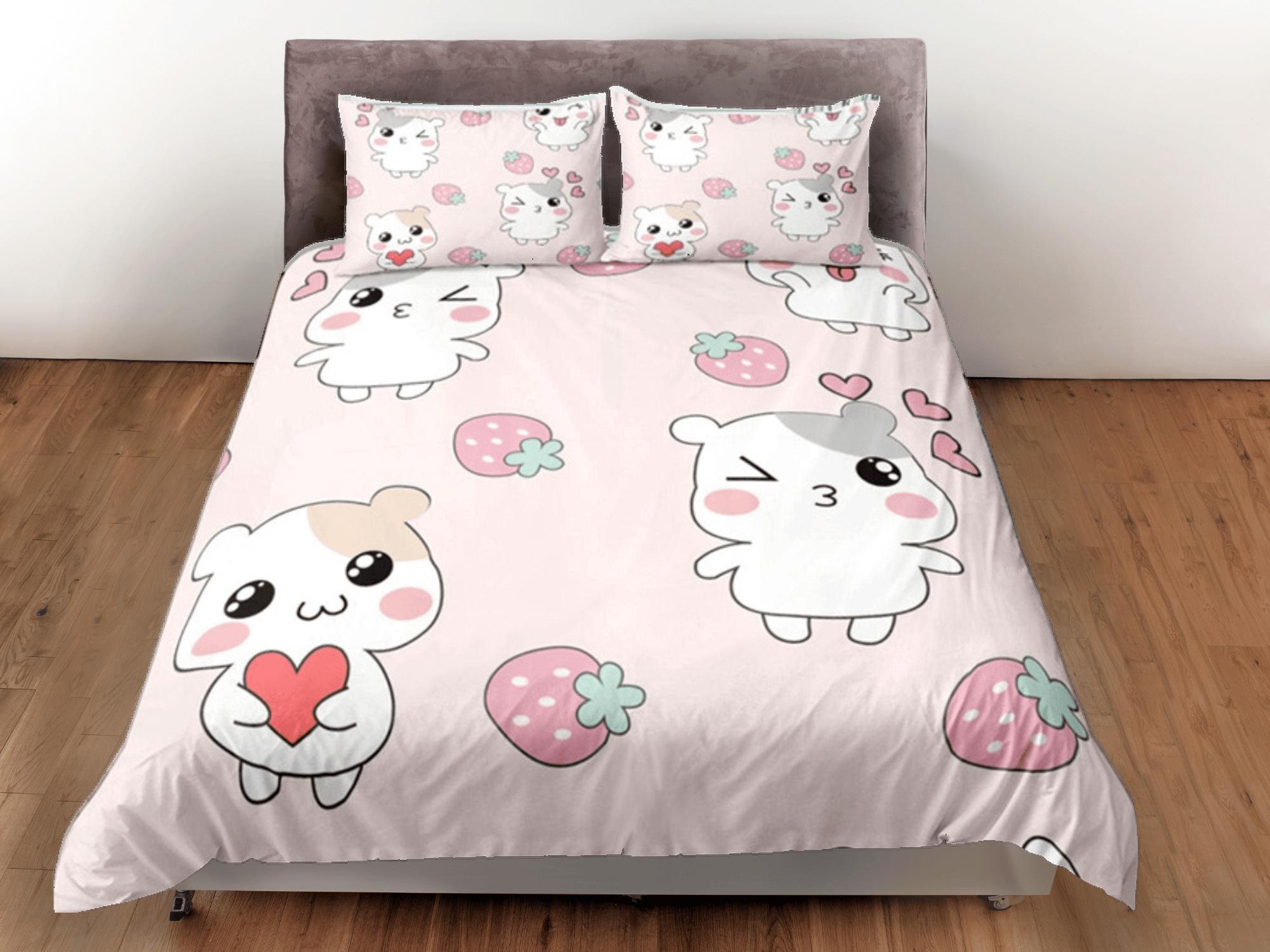 Amazon.com: Klekyes Anime Bedding Duvet Cover Set,3D Anime Comforter  Protector Quilt Cover Set Twin Full Queen King Size with Pillowcases for  Bedroom Decoration (Twin 68x86inch, Color 2) : Home & Kitchen