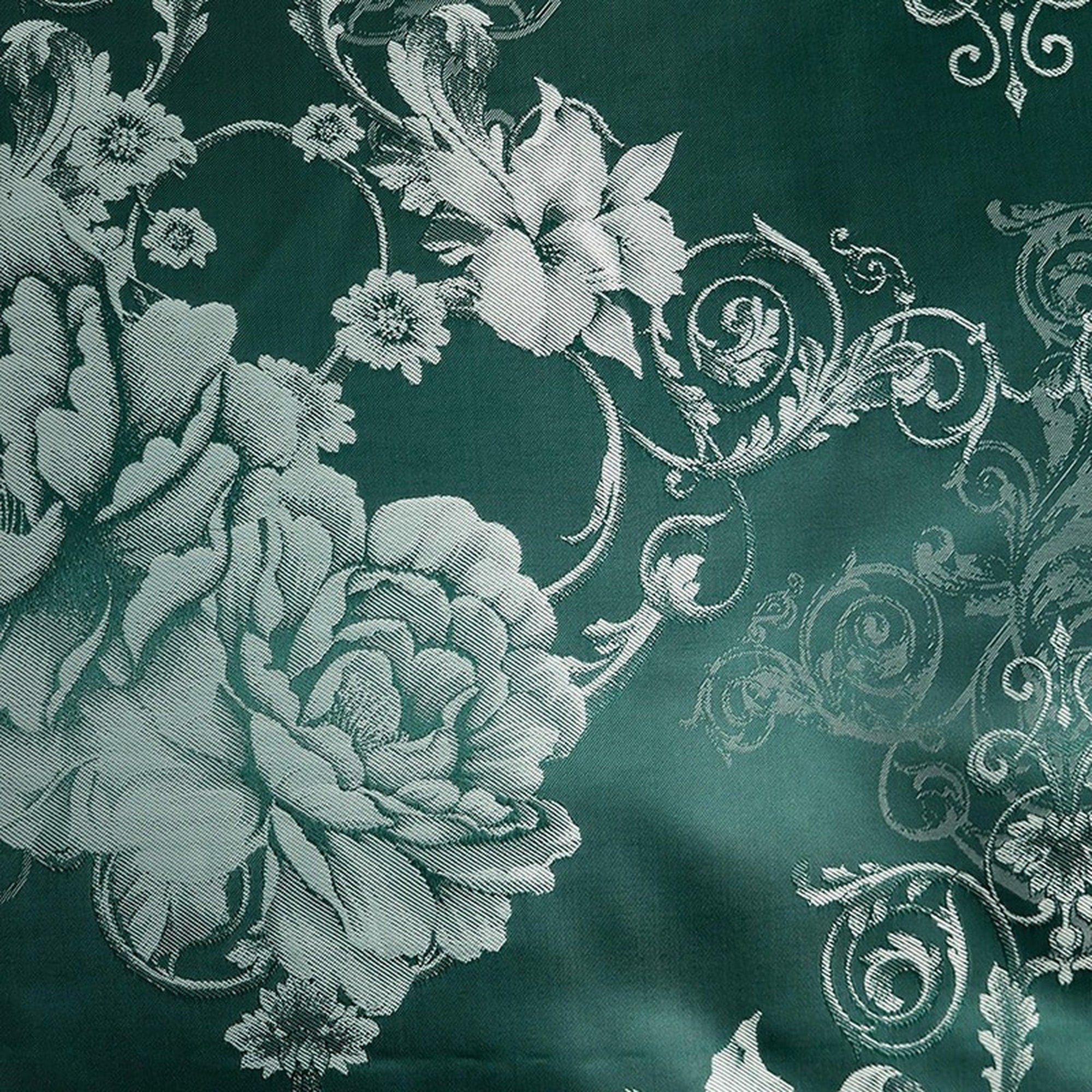 daintyduvet Jade Green Luxury Bedding made with Silky Jacquard Fabric, Damask Duvet Cover Set, Designer Bedding, Aesthetic Duvet King Queen Full Twin