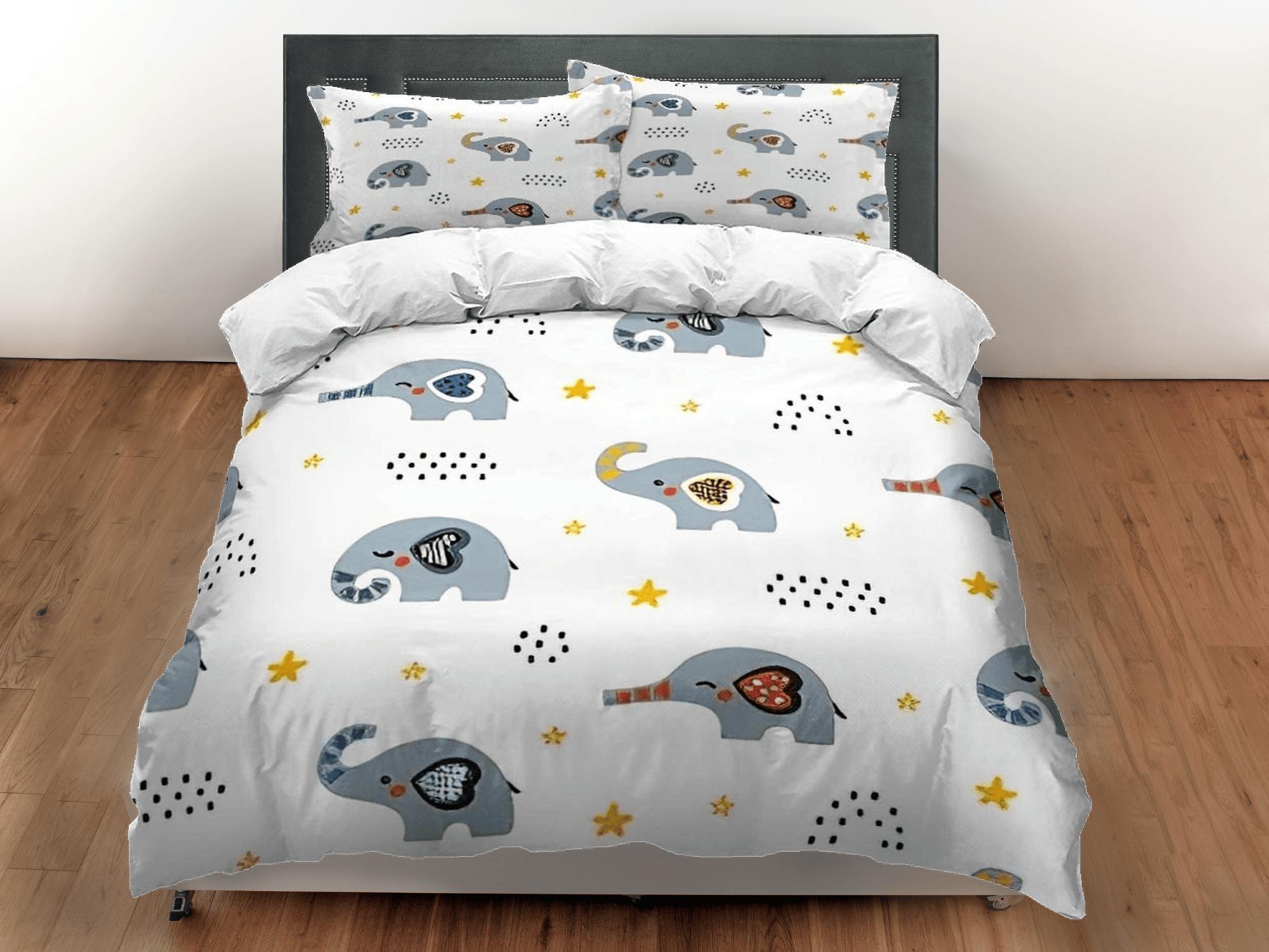 Kids elephant bedding best sale