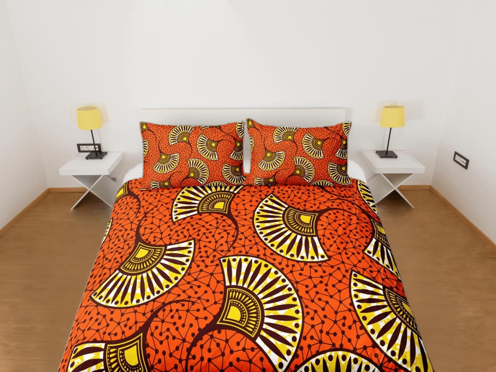 African ethnic pattern bedding set duvet cover, boho bedding set african tribal designs, afrocentric designer bedding, sou…