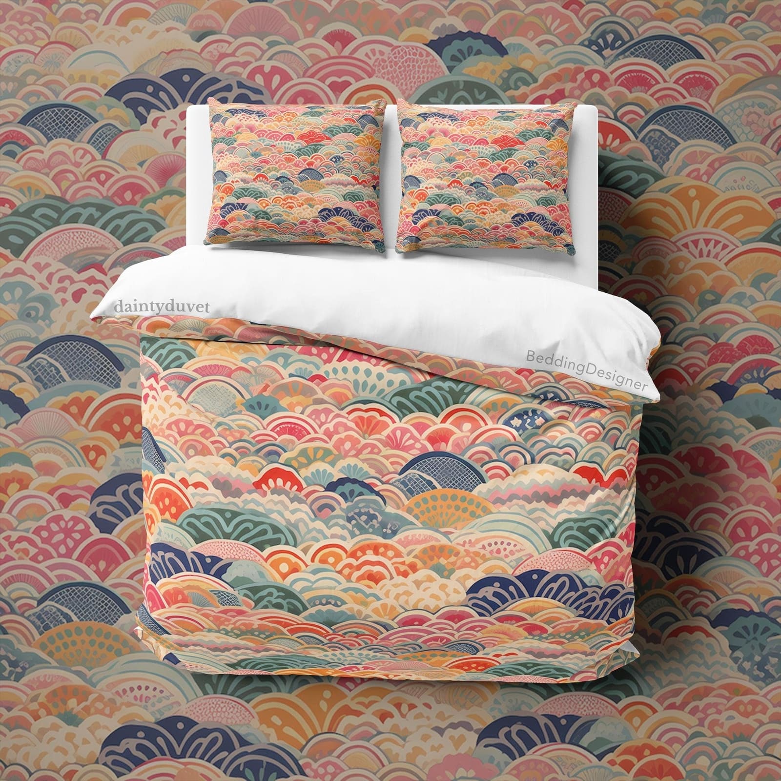 Japanese Bedding Set, Cotton Duvet Cover