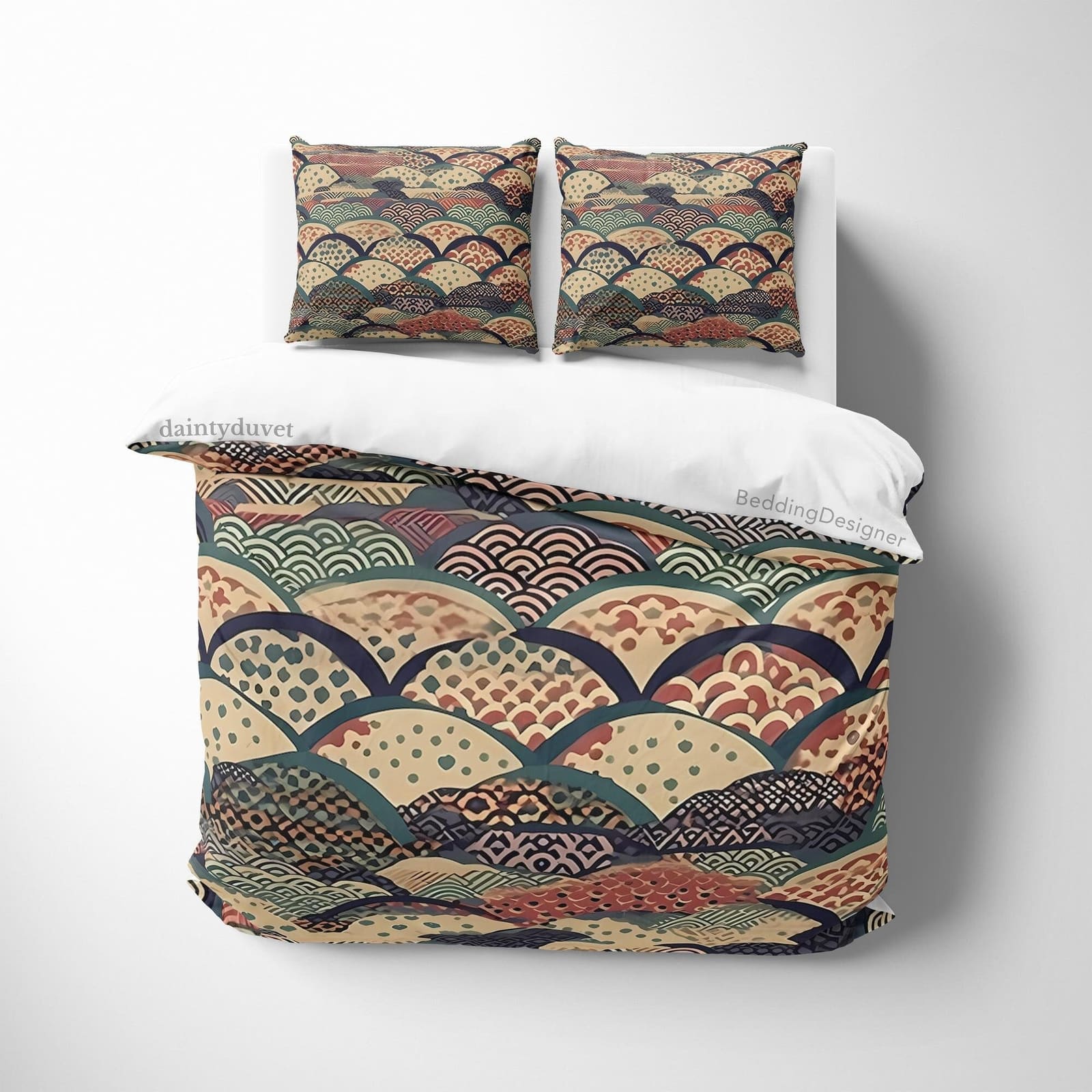Japanese Bedding Set, Cotton Duvet Cover