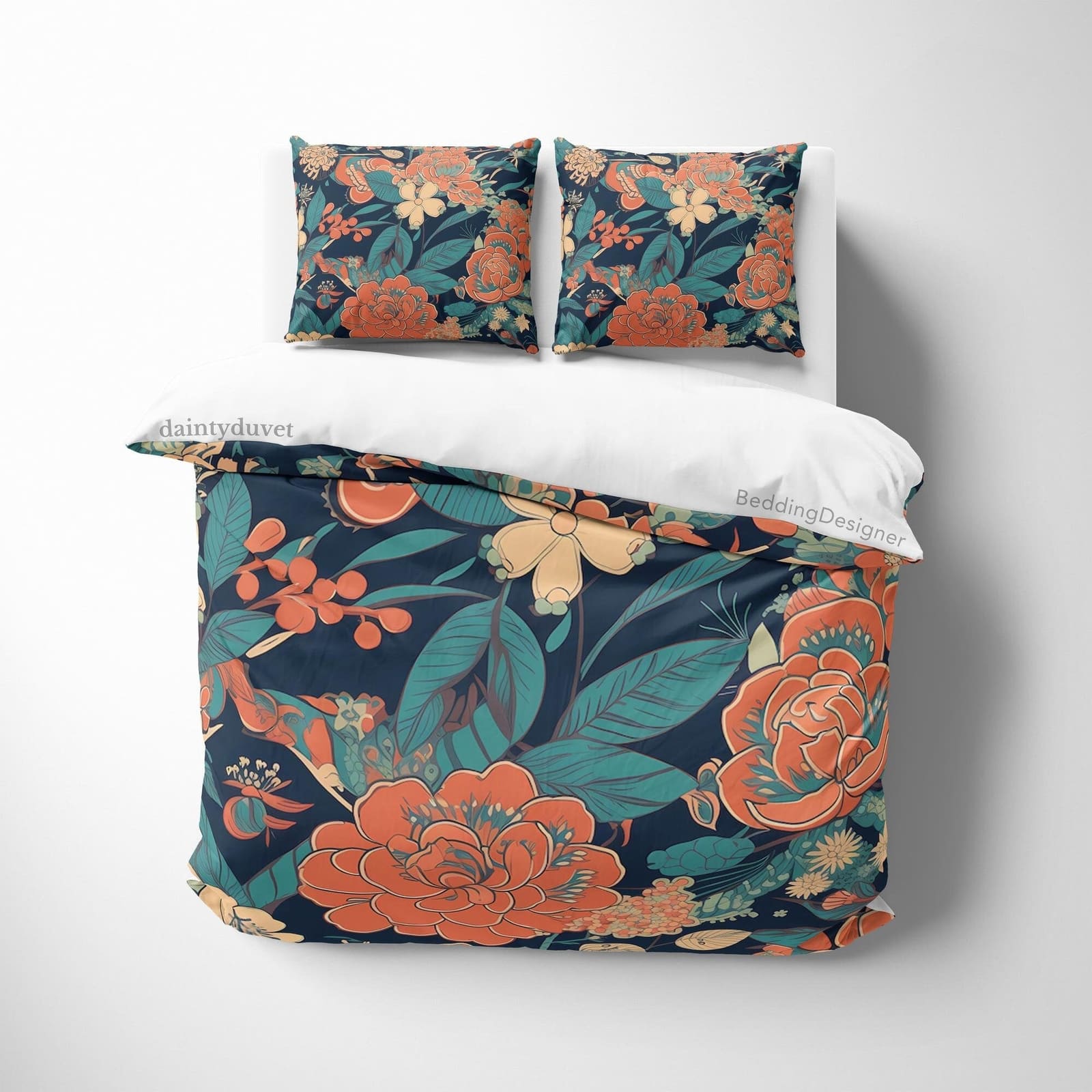 Japanese Bedding Set, Cotton Duvet Cover